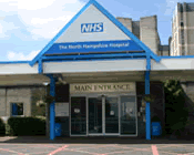 North Hampshire Hospital entrance